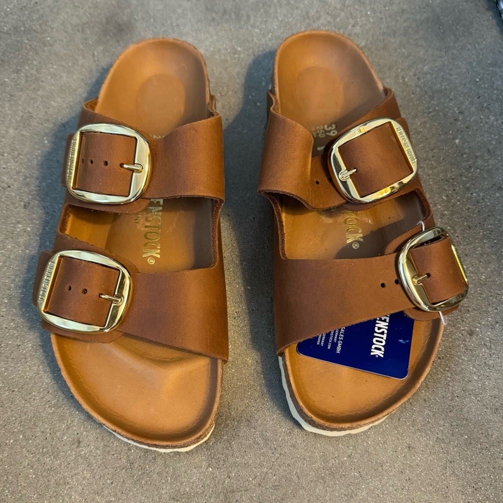 Birkenstock Arizona Big Buckle - Oiled Leather 39
